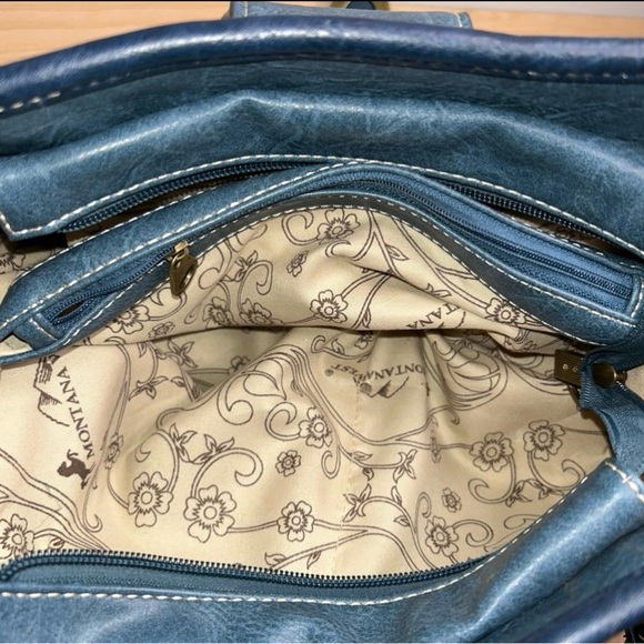 Montana West Blue Conceal Carry Purse, NWOT - Picture 15 of 16